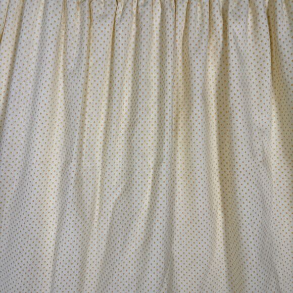 Vintage Butter Yellow Tiered Prairie Maxi Dress Cottage Core Ditsy Bridgerton‎ - Picture 9 of 16